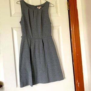 Grey skater dress